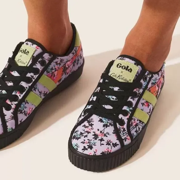 Cath Kidston Footwears*Acid Rose Gola Tennis Mark Cox
