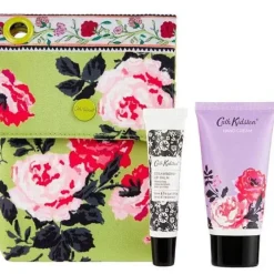 Cath Kidston Home Fragrance & Toiletries*Archive Rose Hand & Lip Balm In Fabric Bag