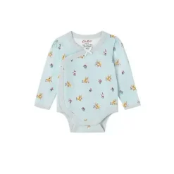 Baby Cath Kidston Baby Clothing*Baby Puppy Fields Long Sleeve Kimono Bodysuit (0-24 Months)