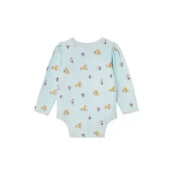 Baby Cath Kidston Baby Clothing*Baby Puppy Fields Long Sleeve Kimono Bodysuit (0-24 Months)