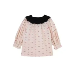 Cath Kidston Tops*Bow And Arrow Scallop Collar Blouse