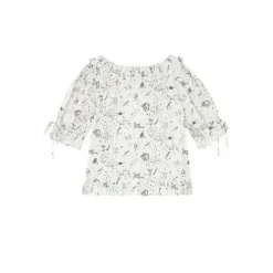 Cath Kidston Tops*Celestial Frill Collar Blouse