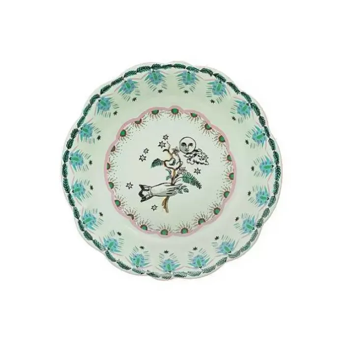Cath Kidston Cooking & Dining*Celestial Large Scallop Serving Bowl