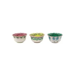 Cath Kidston Cooking & Dining*Celestial Set Of 3 Scallop Dip Bowls