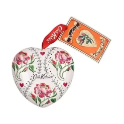 Cath Kidston Face Coverings & Anti-Bacterial*Cherished Cassis & Rose Heart Shaped Tin Soap