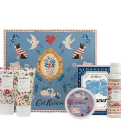 Cath Kidston Face Coverings & Anti-Bacterial*Dreamer Cassis & Rose Bath Hamper Set