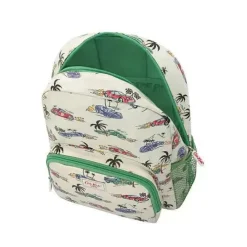 Kids Cath Kidston Bags*Fast Cars Kids Classic Large Backpack With Mesh Pocket