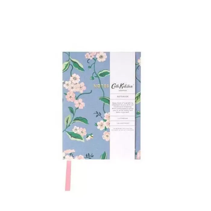 Cath Kidston Stationery*Forget Me Not A6 Cloth Hardback Notebook