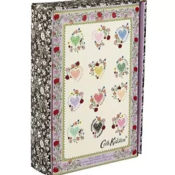 Cath Kidston Home Fragrance & Toiletries*Frill Heart Flowers Jade Roller And 5 Sheet Masks Rollaway Set