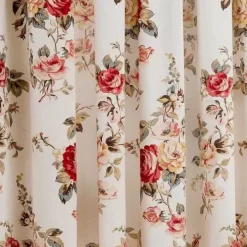 Cath Kidston Bedding Set & Curtains*Garden Rose Lined Curtains - 168Cm X 229Cm