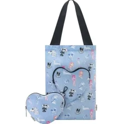 Cath Kidston Tote Bags*Glamorous Dogs Foldaway Heart Tote