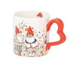 Cath Kidston Mugs*Gnomes Heart Handle Mug