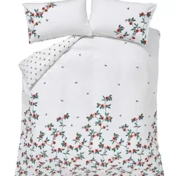 Cath Kidston Bedding Set & Curtains*Greenwich Flowers Double Bedding Set