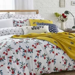 Cath Kidston Bedding Set & Curtains*Greenwich Flowers Kingsize Bedding Set