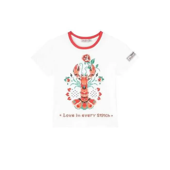 Kids Cath Kidston Kidswear*Lobster Short Sleeve Fun T-Shirt