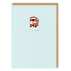 Cath Kidston Stationery*London Busenamel Pin Card