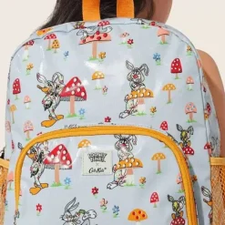 Kids Cath Kidston Bags*Looney Tunes Toadstalls Kids Classic Large Backpack With Mesh Pocket