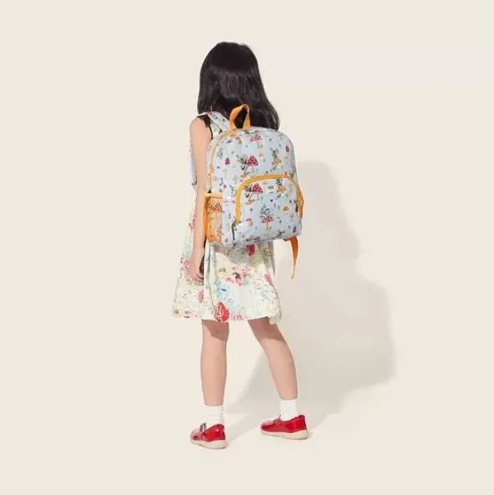 Kids Cath Kidston Bags*Looney Tunes Toadstalls Kids Classic Large Backpack With Mesh Pocket