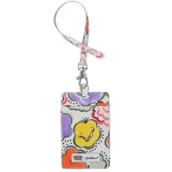 Cath Kidston Id Tags & Landyards*Looney Tunes Tweety In Bloom I.D Holder