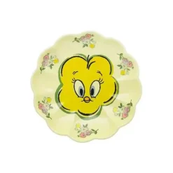 Cath Kidston Cooking & Dining*Looney Tunes Tweety In Bloom Scallop Dish