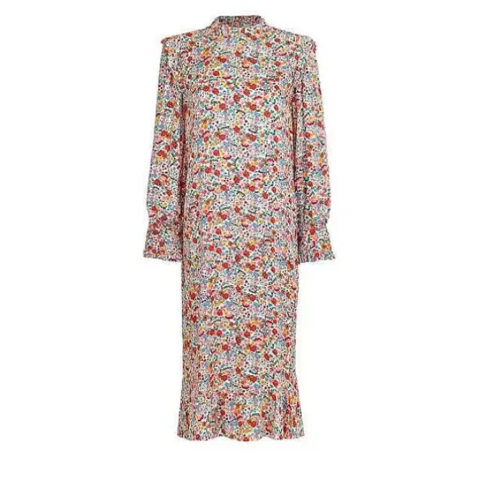 Cath Kidston Dresses & Skirts*Lots Of Love Ditsy Frill Detail Midi Dress