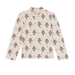 Kids Cath Kidston Kidswear*Love Letter Supersoft Turtleneck Top