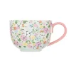 Cath Kidston Cooking & Dining*Mews Ditsy Sage Teacup & Saucer