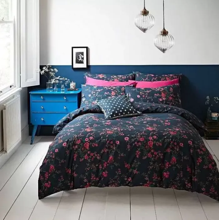 Cath Kidston Bedding Set & Curtains*Millfield Rose Double Bedding Set