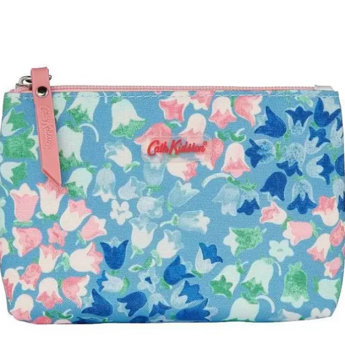 Cath Kidston Face Coverings & Anti-Bacterial*Painted Bluebell Cosmetic Pouch (With 30Ml Hand Cream And 15Ml Moisturising Antibacterial Hand Spray)