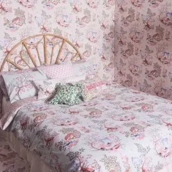 Cath Kidston Bedding Set & Curtains*Painted Kingdom Double Reversible Bedding Set
