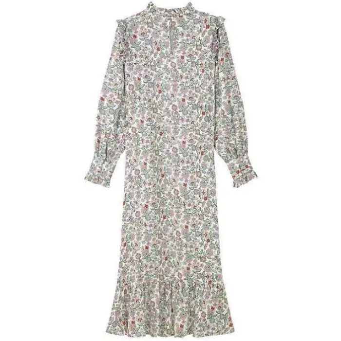 Cath Kidston Dresses & Skirts*Paisley Frill Detail Midi Dress