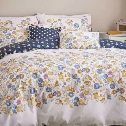Cath Kidston Bedding Set & Curtains*Park Meadow Kingsize Bedding Set