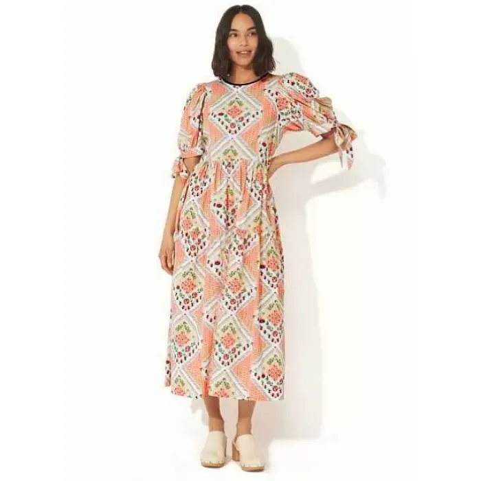 Cath Kidston Dresses & Skirts*Patchwork Short Sleeve Soft Waisted Dress