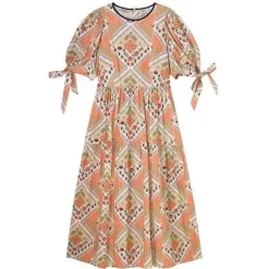 Cath Kidston Dresses & Skirts*Patchwork Short Sleeve Soft Waisted Dress