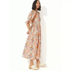 Cath Kidston Dresses & Skirts*Patchwork Short Sleeve Soft Waisted Dress