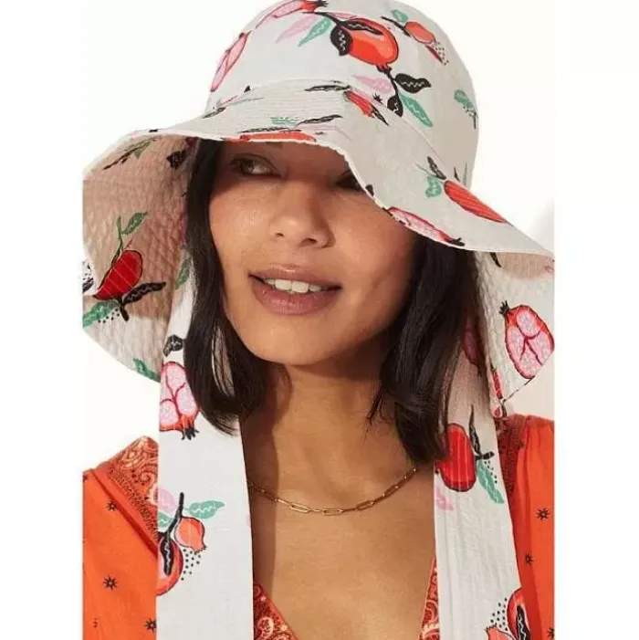 Cath Kidston Hats, Scarves & Gloves*Pomegranate Cotton Sun Hat