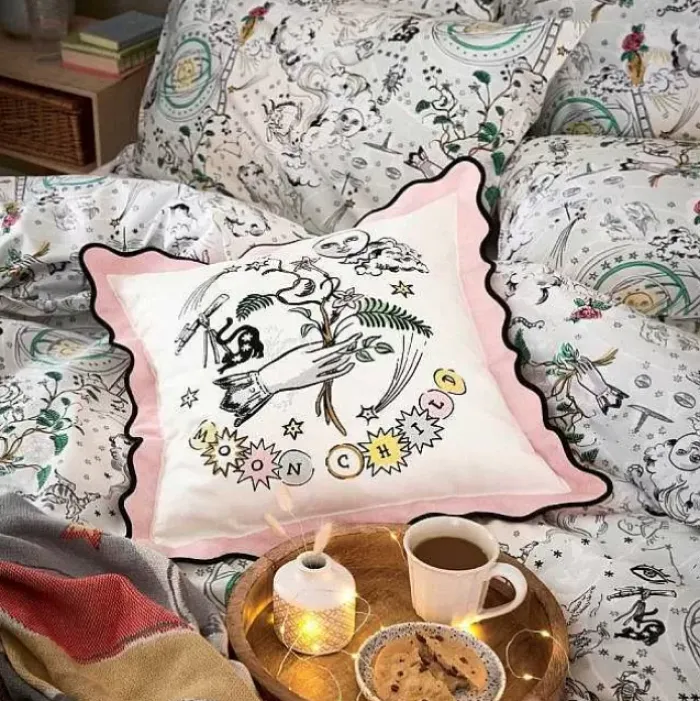 Cath Kidston Bedding Set & Curtains*Power To The Peaceful Double Bedding Set
