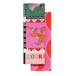 Cath Kidston Aprons & Tea Towels & Gloves*Rebel Set Of 2 Tea Towels