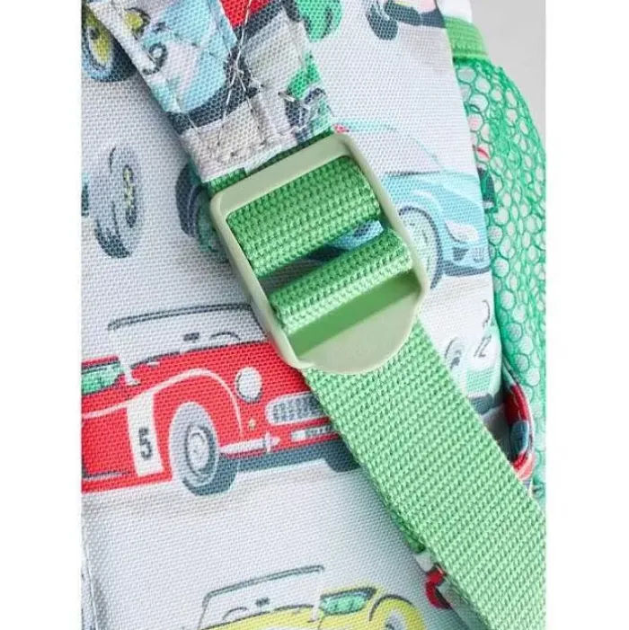Kids Cath Kidston Bags*Retro Cars Kids Classic Large Backpack With Mesh Pocket