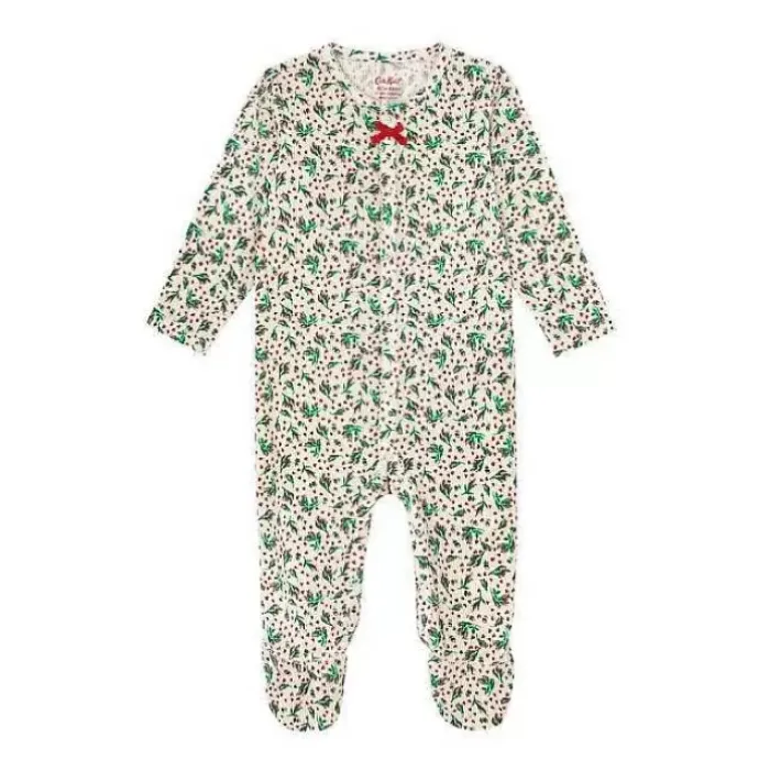 Baby Cath Kidston Baby Clothing*Roses And Hearts Sleepsuit
