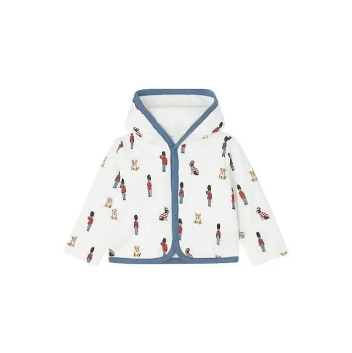 Baby Cath Kidston Baby Clothing*Royal Baby Hooded Quilted Jacket (0-24 Months)
