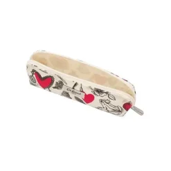 Cath Kidston Stationery*Shape My Heart Curved Pencil Case