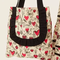 Cath Kidston Shopper & Bookbags*Shape My Heart New Frill Tote