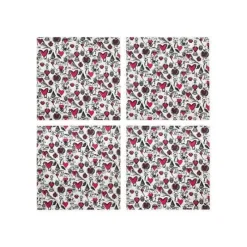 Cath Kidston Aprons & Tea Towels & Gloves*Shape My Heart Set Of 4 Napkins