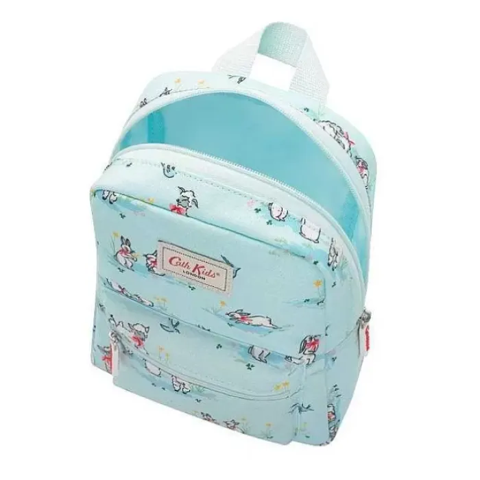 Kids Cath Kidston Bags*Spring Bunnies And Lambs Kids Modern Mini Backpack