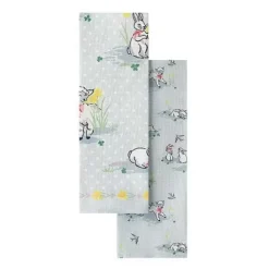 Cath Kidston Aprons & Tea Towels & Gloves*Spring Bunnies And Lambs Set Of 2 Tea Towels
