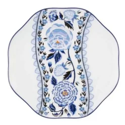 Cath Kidston Cooking & Dining*Strawberry Garden Blue New Bone China Side Plate