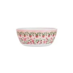 Cath Kidston Picnic Essentials*Strawberry 4Pk Melamine Picnic Cereal Bowls