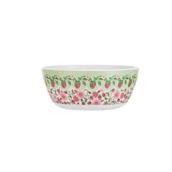 Cath Kidston Picnic Essentials*Strawberry 4Pk Melamine Picnic Cereal Bowls