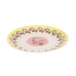 Cath Kidston Picnic Essentials*Strawberry 4Pk Melamine Picnic Side Plates